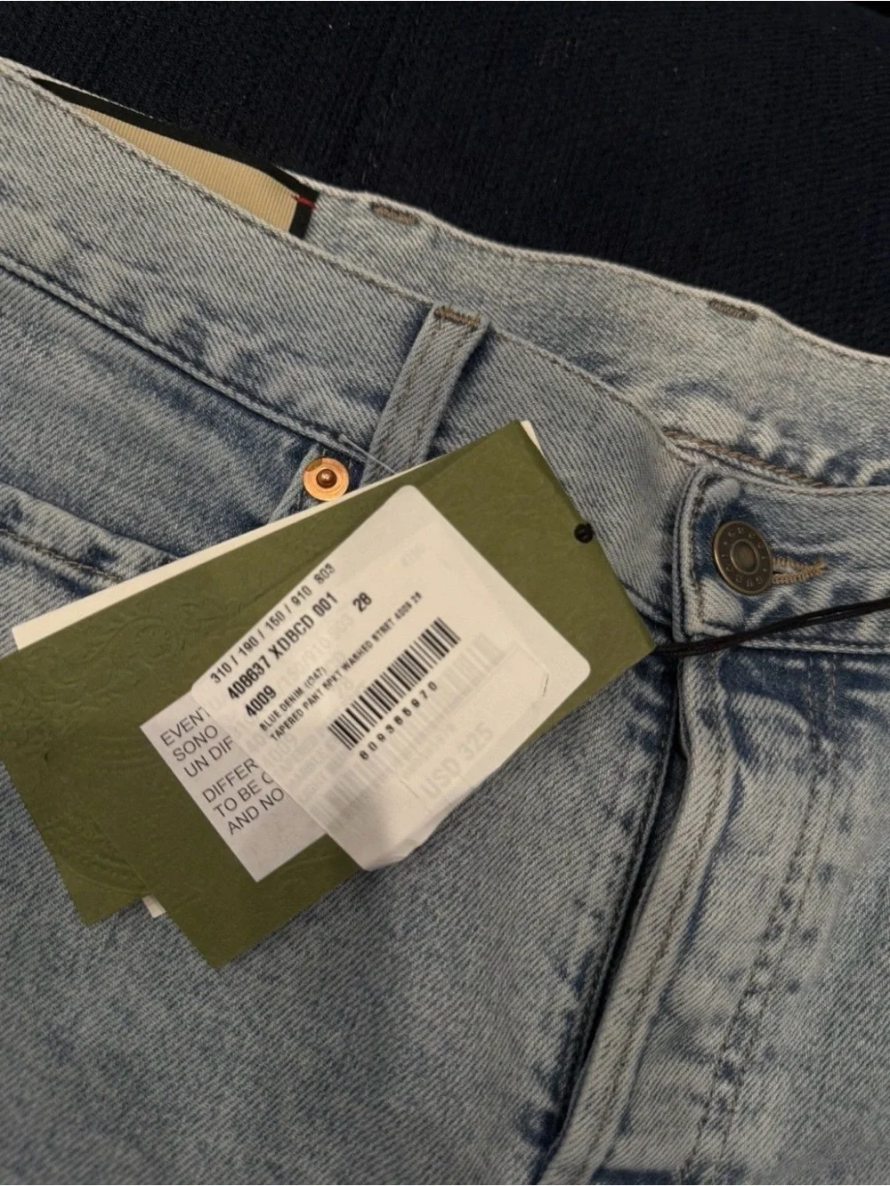 Gucci Light Wash Skinny Men’s Jeans